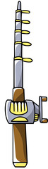 Vector Illustration of Fishing Reels