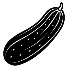 illustration of a cucumber