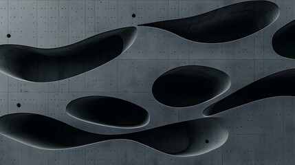 Bones Forming Ethereal Waves Symbolizing the Timeless Flow of History An abstract minimalist representation of the cyclical nature of time and the enduring essence of the past