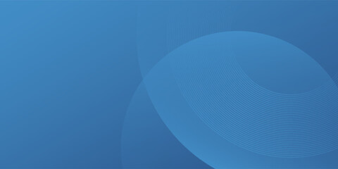 Abstract gradient background of light deep blue colors. Beauty curved shape composition illustration simple