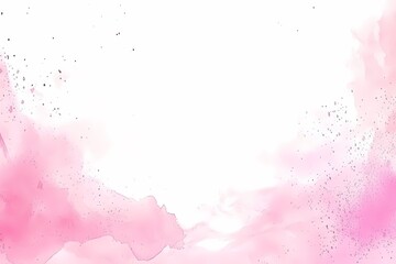 Delicate Watercolor Abstract Pink Background Texture