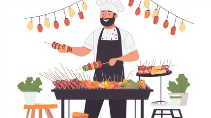 Delicious Grilled Skewers: A Culinary Masterpiece