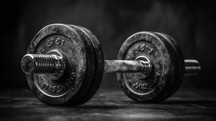 Fototapeta premium dumbbells sport fitness and healthy lifestyle
