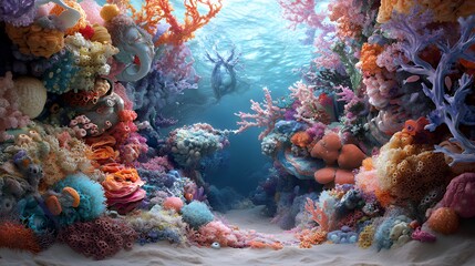 抽象的デザイン