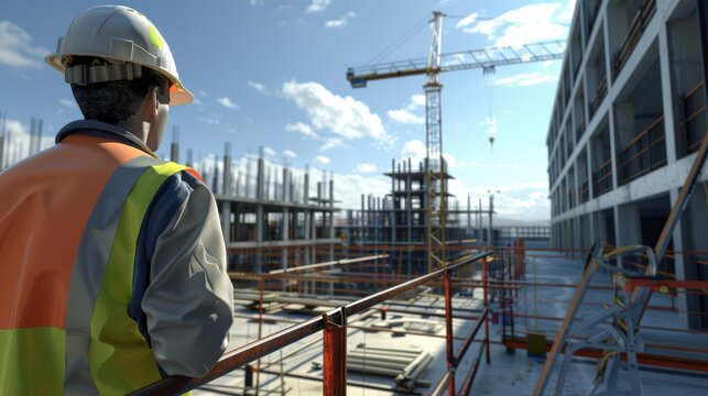 Illustrate the risks associated with working at heights with immersive 3D models of construction sites