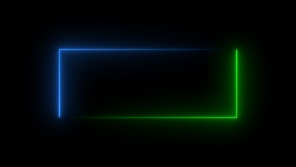 blue neon background