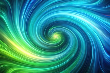 abstract background with swirling blue and green colors