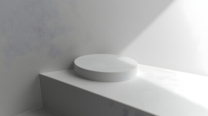 Sunlit Sanctuary: A serene window sill scene, featuring a white mug and a small succulent bathed in soft sunlight. Perfect for minimalist home decor, wellness, and relaxation themes.