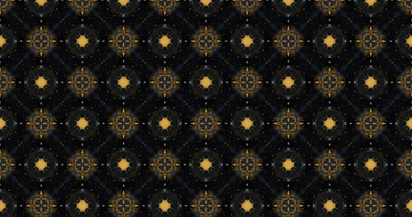Background pattern with black, gray and gold colors