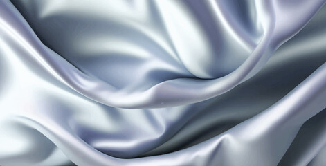 Light smooth elegant silk fabric background. Textile texture. Vector illustration	