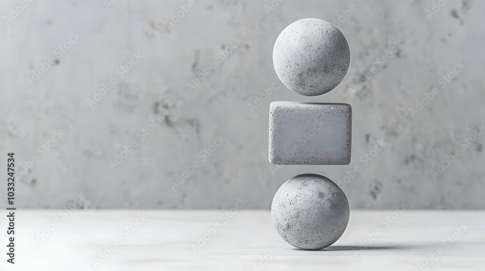 Leinwandbilder two magnets slightly apart representing tension and the potential for the magnetic forces creating a