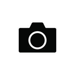 Camera icon web design in vector