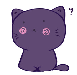 MAUVE CAT