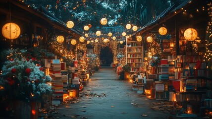 Obraz premium Participate in discussions and panels that explore how book donations can positively impact local communities and enhance education.