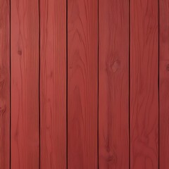 Fototapeta premium wooden panel wall illustration background, evenly spaced and have a smooth texture, showcasing a rich, warm red color with natural wood grain patterns visible throughout