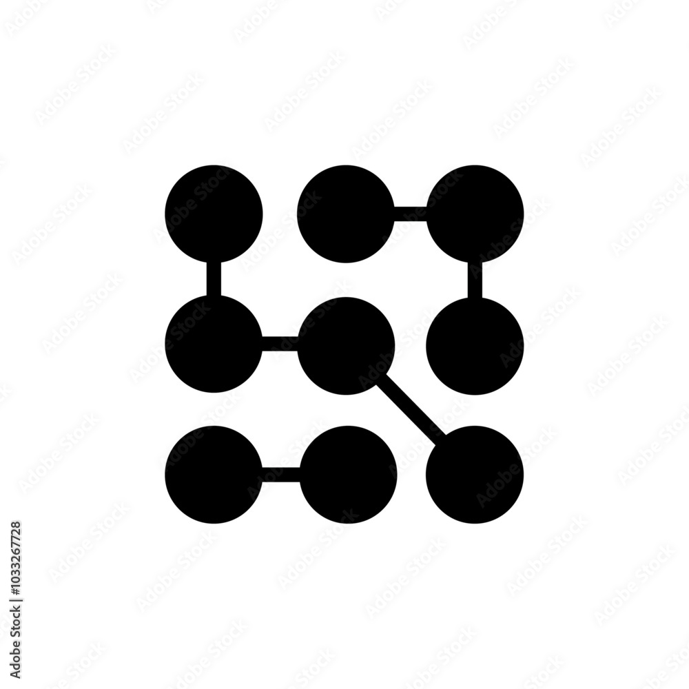 Aufkleber Complexity icon web design in vector
