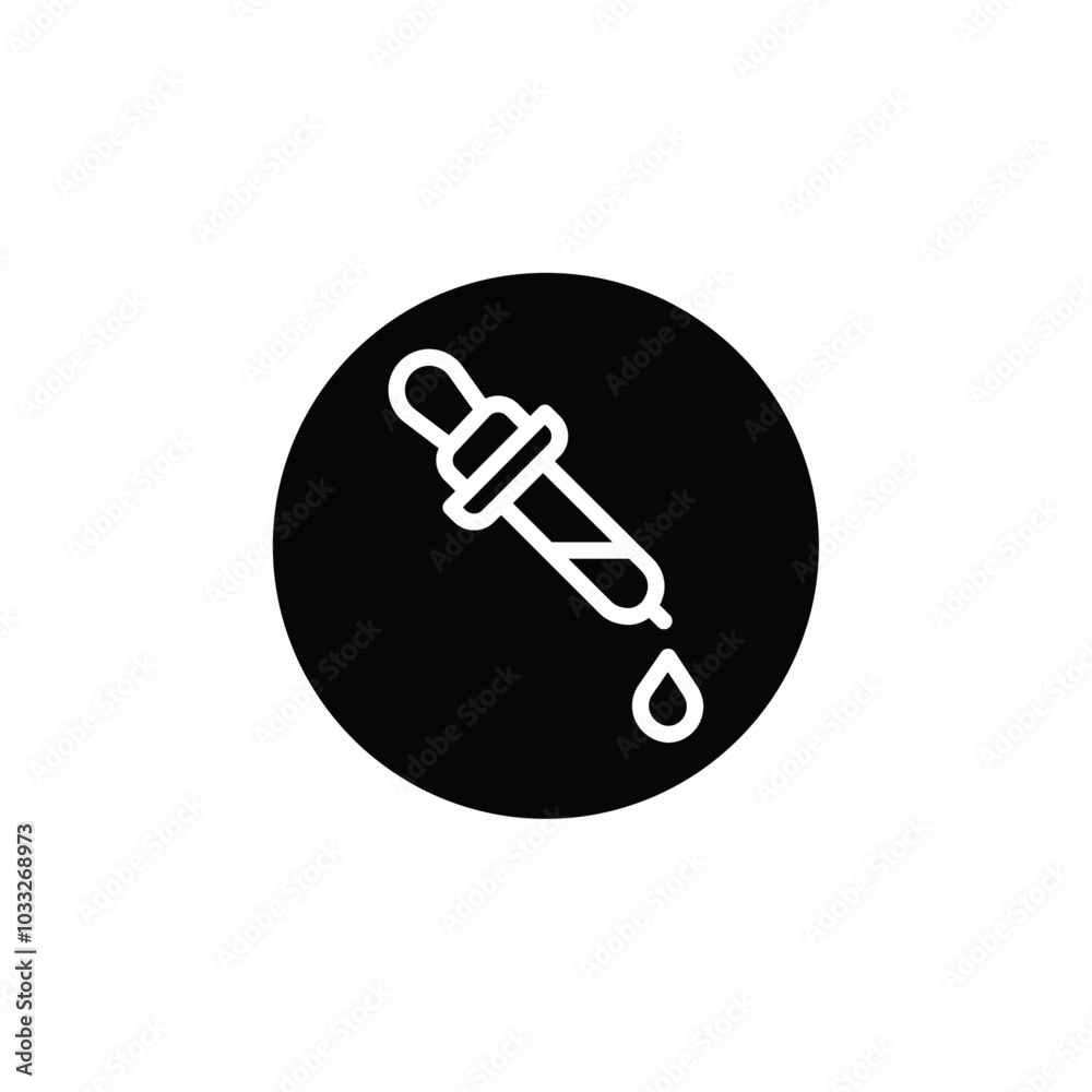 Poster Dropper icon web design in vector