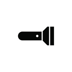 Flashlight icon web design in vector