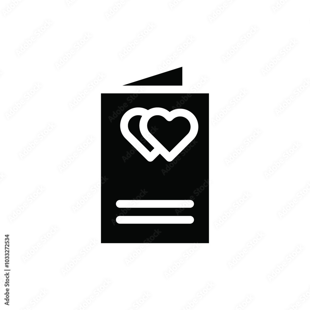 Aufkleber Greeting card icon web design in vector