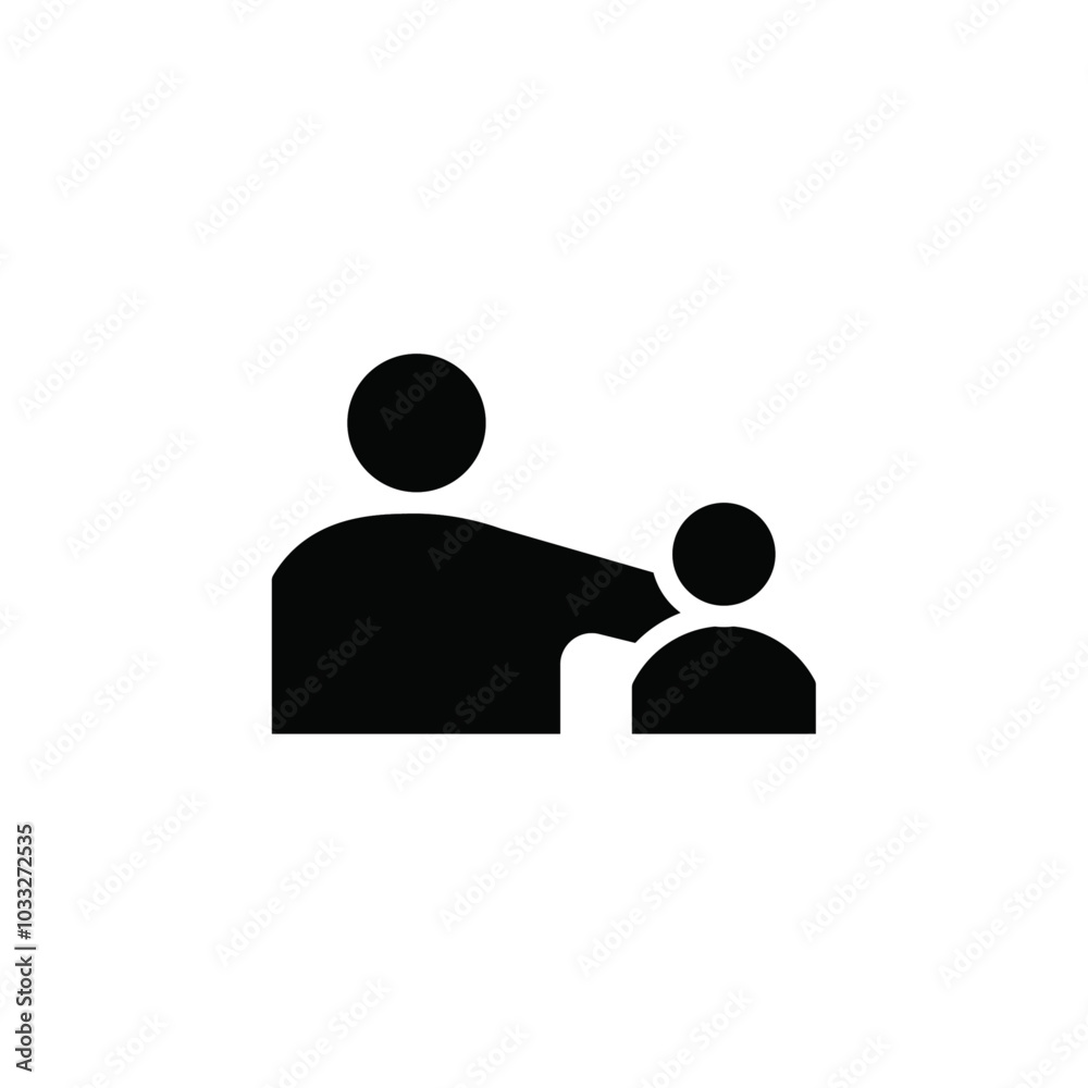 Poster Guardian icon web design in vector