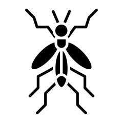 Mosquito Vector Icon Style