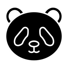 Panda Vector Icon Style