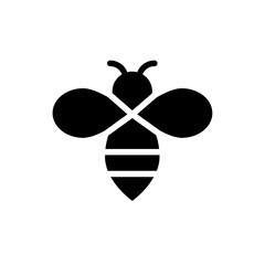 honey Bee icon web design in vector