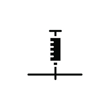 recommend clip art: Intradermal injection icon web design in vector