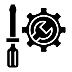 Repair System Vector Icon Style