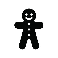 Man cookie icon web design in vector