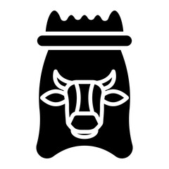 Animal Feed Vector Icon Style