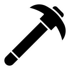 Pickaxe Vector Icon Style
