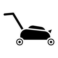 Lawnmover Vector Icon Style