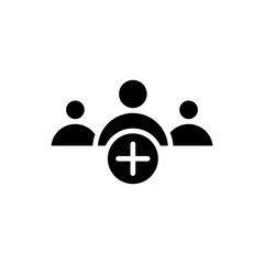 Medical team icon web design in vector