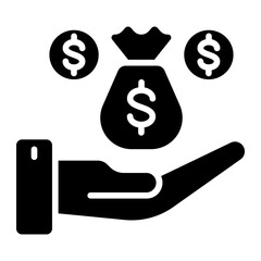 Profit Vector Icon Style