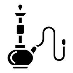 Hookah Vector Icon Style