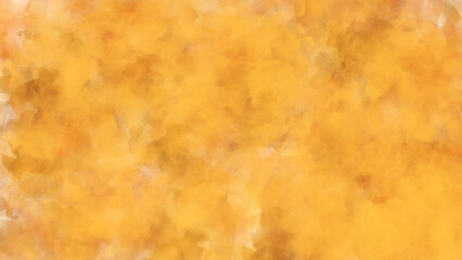 Art abstract yellow watercolor painting textured design, A gradient from pale orange to bright yellow watercolor on white background,Dirty Yellow Paper Texture. 