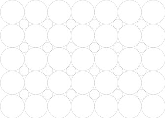 モノクロ曲線ラインの幾何学デザイン　白背景テクスチャ