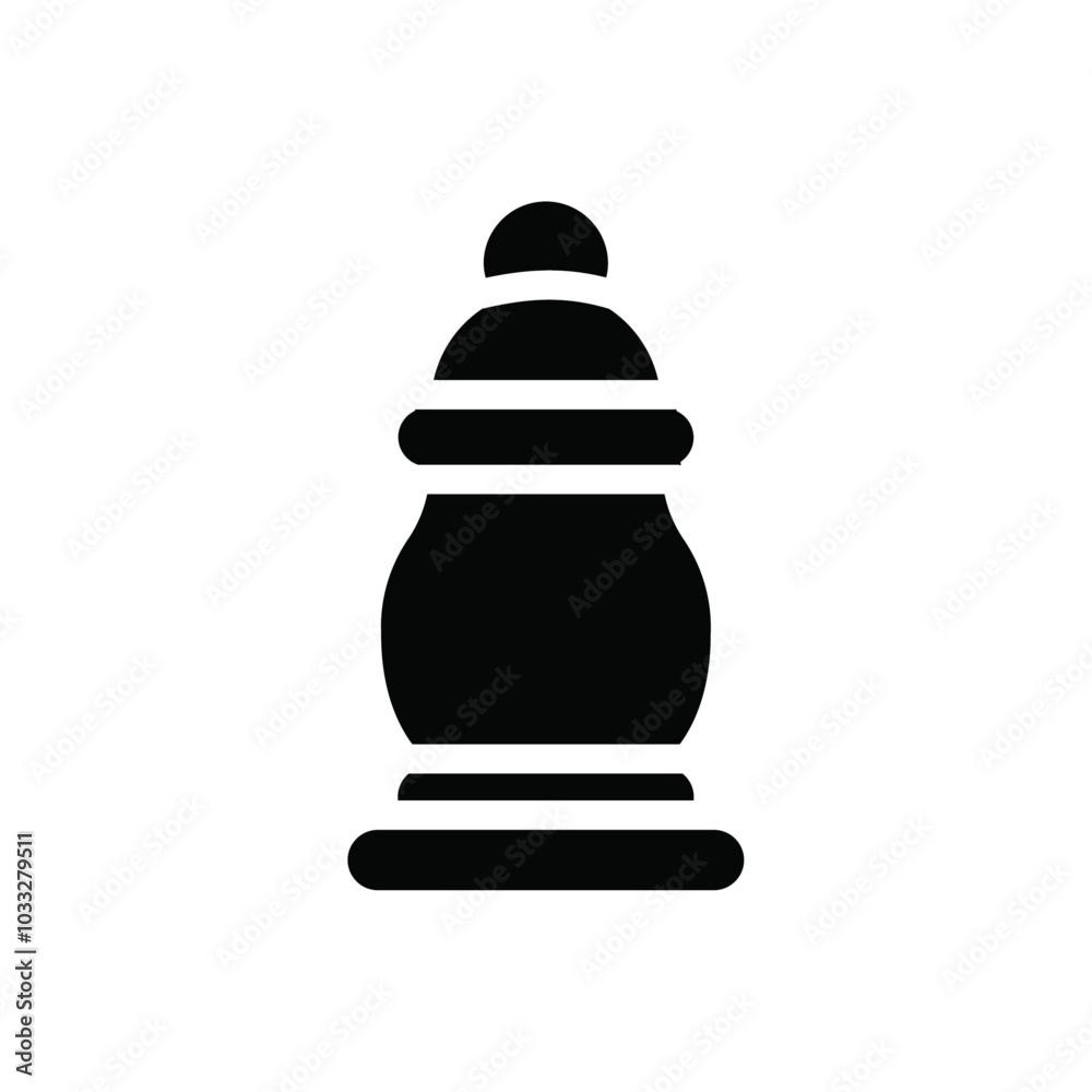 Poster oil lantern icon web design in vector