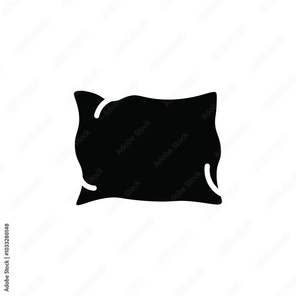 Poster Pillow icon web design in vector