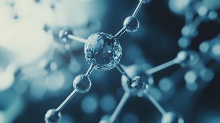 A Crystal-like Molecular Structure Connected by Metallic Bonds