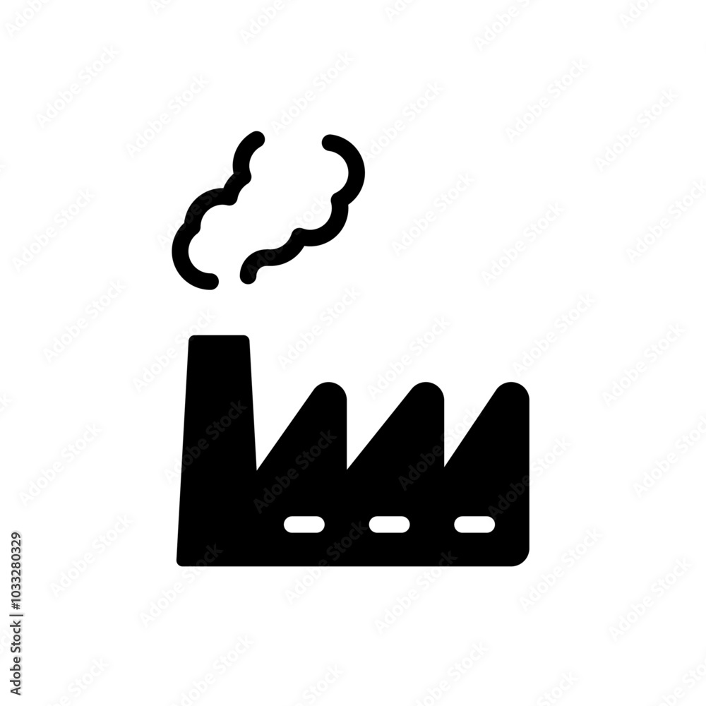 Poster pollution icon web design in vector