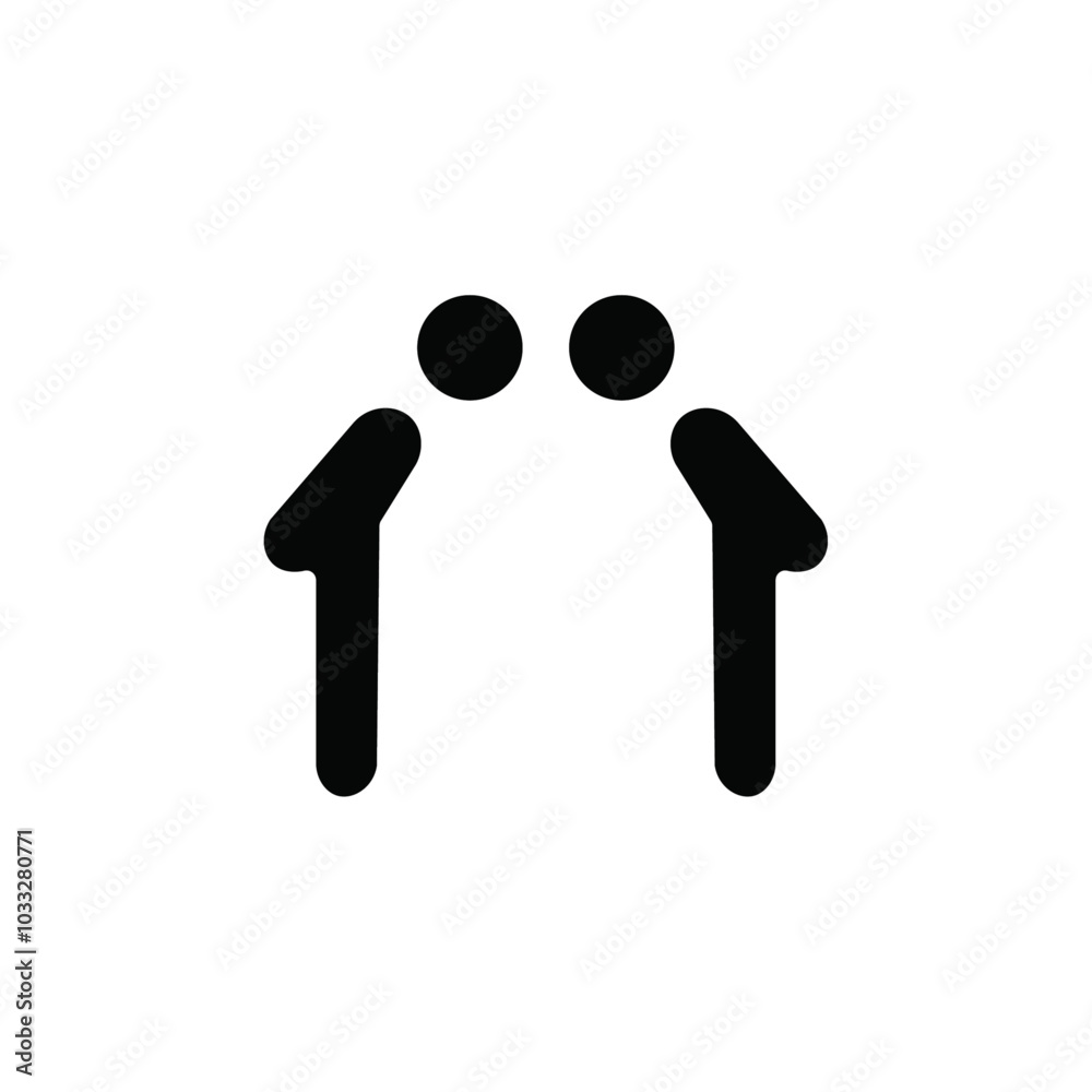 Poster respectfulness icon web design in vector