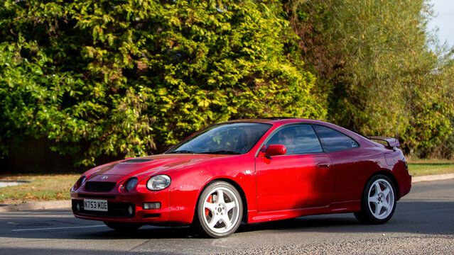 1995 1998 cc red Toyota Celica car