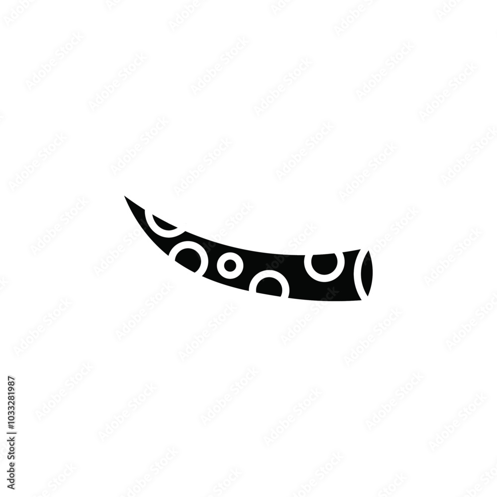 Poster tentacles octopus icon web design in vector
