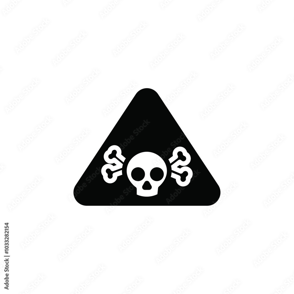 Aufkleber toxic product icon web design in vector