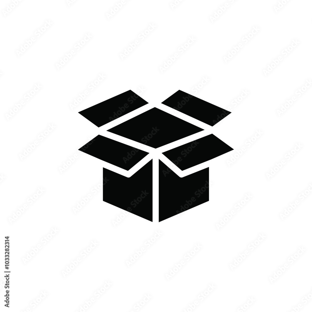 Poster Unpack icon web design in vector
