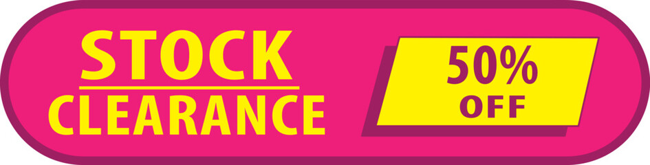 Stock clearance promotion vector.eps