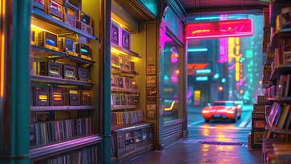 Retro CDDVD Storefront: Bringing Nostalgia into the Future