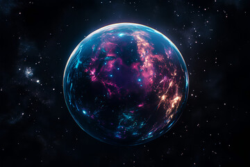 Obraz premium Space astronomy universe sphere